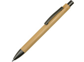 Ручка бамбуковая шариковая Tender Bamboo (дерево, темно-серый)
