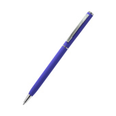 Ручка металлическая Tinny Soft софт-тач, фиолетовая