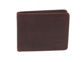 Бумажник Amos (темно-коричневый)