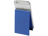 Кошелек-подставка для телефона с защитой от RFID считывания (ярко-синий)