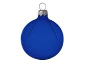 Стеклянный шар на елку Fairy tale, 6 см (синий)