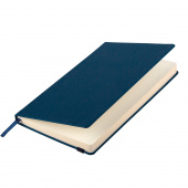 Ежедневник недатированный  Marseille soft touch BtoBook, синий (без упаковки, без стикера)