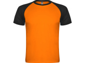 Спортивная футболка Indianapolis мужская (неоновый оранжевый, черный)