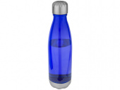 Бутылка спортивная Aqua (серый, ярко-синий)