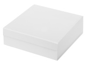 Коробка разборная с магнитным клапаном (белый)
