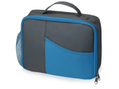 Изотермическая сумка-холодильник Breeze для ланч-бокса (серый, голубой)