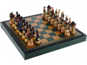 Шахматы Бородино (коричневый, зеленый)