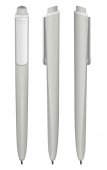 Ручка Torsion/P02 Pigra 02 Soft Touch Premec, серый, белый клип