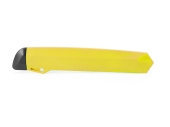 Канцелярский нож LOCK (желтый)