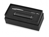 Подарочный набор Essentials Bremen с ручкой и зарядным устройством (черный)