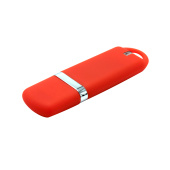 Флешка "Shape" с покрытием Софт Тач 16 Гб - Красный PP