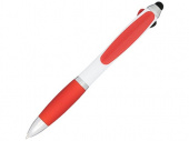 Шариковая ручка Nash «4 в 1», белый/красный