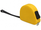 Рулетка Meter софт-тач, 3м (желтый)
