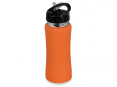 Бутылка спортивная из стали Коста-Рика, 600 мл (оранжевый)