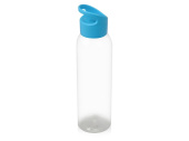 Бутылка для воды Plain 2 (голубой, прозрачный)