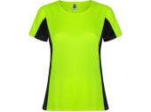 Спортивная футболка Shanghai женская (черный, зеленый)