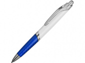 Ручка пластиковая шариковая Призма (синий, белый)