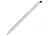 Ручка-стилус шариковая Tri Click Clip (белый)