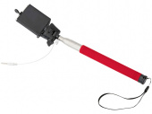 Монопод проводной Wire Selfie (черный, красный)