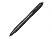 Шариковая ручка Nash из пшеничной соломы с черным наконечником, черный