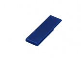 USB-флешка промо на 16 Гб в виде скрепки (синий)