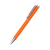 Ручка металлическая Titan софт-тач, оранжевый