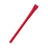 Ручка картонная Greta с колпачком - Красный PP