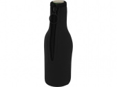 Чехол для бутылок Fris из переработанного неопрена (черный)