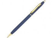Ручка металлическая шариковая Женева (синий)