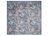 Шелковый платок Etincelle (серо-голубой)