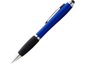 Ручка-стилус шариковая Nash (синий, черный)