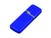USB 2.0- флешка на 64 Гб с оригинальным колпачком (синий)
