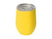 Вакуумная термокружка Sense Gum, soft-touch (желтый)