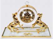 Часы Дворцовые (золотистый, прозрачный)