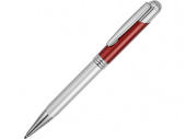 Ручка металлическая шариковая Мичиган (красный, серебристый)