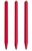 Ручка Radical/P01 Pigra 01 Soft Touch Premec, красный