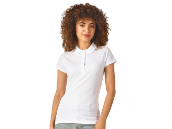 Рубашка поло First женская (белый)