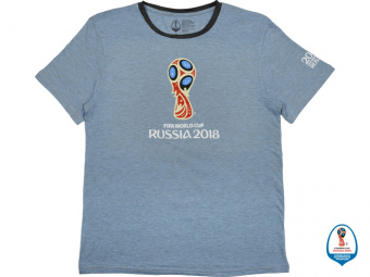 Футболка 2018 FIFA World Cup Russia™ мужская (голубой)