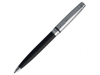 Ручка шариковая Treillis (черный, серебристый)