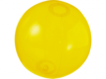 Мяч пляжный Ibiza (желтый прозрачный)
