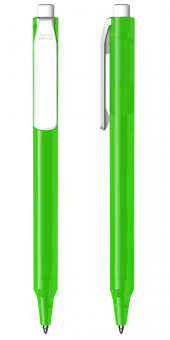 Ручка Brave/P04 (Pigra P04) Transparent Polished Premec, зеленый