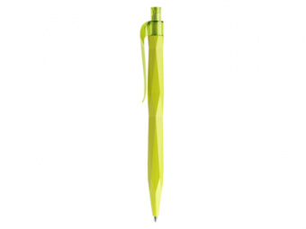 Ручка шариковая QS 20 PRT "софт-тач", зеленое яблоко