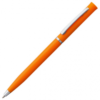 Ручка шариковая Euro Chrome, оранжевая
