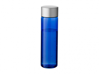 Бутылка Fox (серебристый, синий прозрачный)