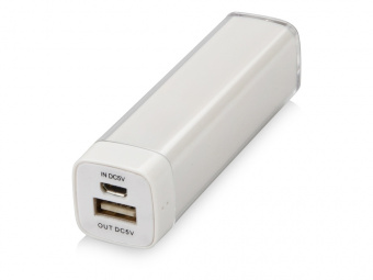 Портативное зарядное устройство Ангра, 2200 mAh (белый)