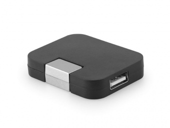 USB хаб 2'0 JANNES (черный)