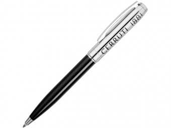 Ручка шариковая Genesis (черный, серебристый)