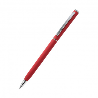Ручка металлическая Tinny Soft, красный