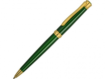 Ручка металлическая шариковая Маджестик (зеленый)