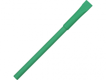 Ручка из бумаги с колпачком Recycled (зеленый)